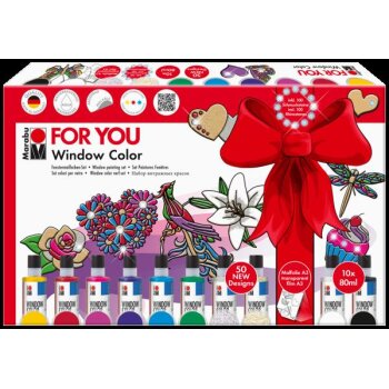 Marabu Window Color fun & fancy 10-dielna sada...