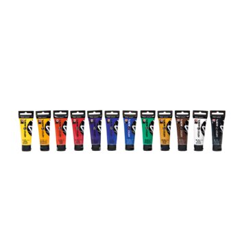 Marabu Acrylfarben "Artist Acryl", Set 12 x 22 ml