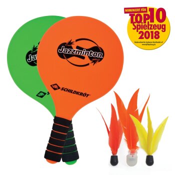 SCHILDKRÖT Jazzminton sada, oranžovo/zelená