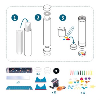 DJECO Do it Yourself - DIY Kaleidoskop - Vesmír