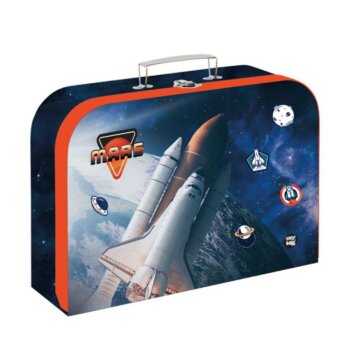 oxybag Detský lamino kufrík Space Mars