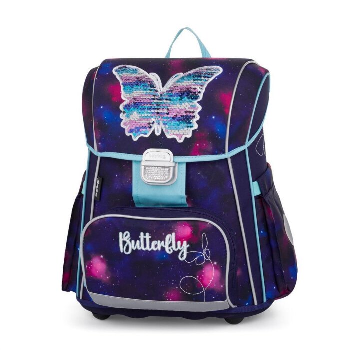oxybag Školská taška PREMIUM COOL Butterfly Magical