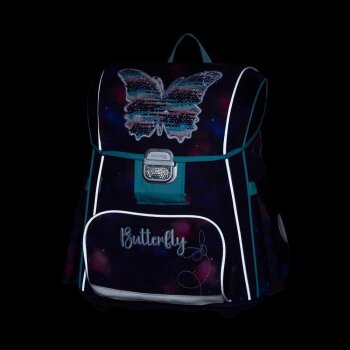 oxybag Školská taška PREMIUM COOL Butterfly Magical
