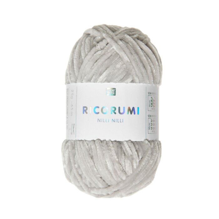 RICO Design Ricorumi Nilli Nilli 25g Silbergrau