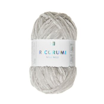 RICO Design Ricorumi Nilli Nilli 25g Striebornosivá