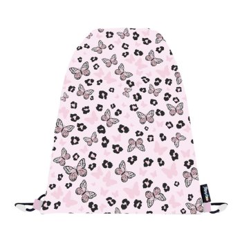 oxybag Vrecko na prezuvky OXY NEXT Butterfly pink