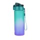 oxybag Flaša na pitie 600 ml OXY CLICK OMBRE violet-green