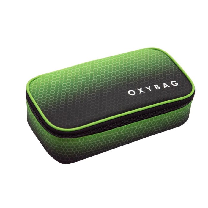 oxybag Školský peracník Jumbo OXY OMBRE green-black