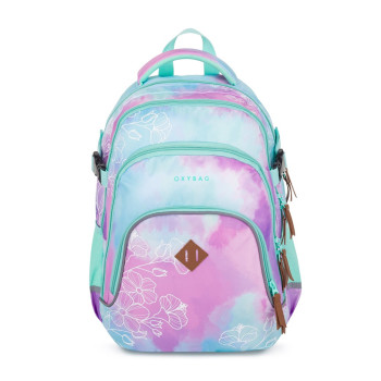 oxybag Schulrucksack/Freizeitrucksack OXY SCOOLER Flowers