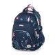 oxybag Schulrucksack/Freizeitrucksack OXY SCOOLER Flowers dark