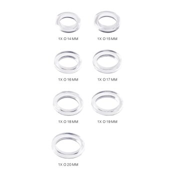 RICO Design Silikon Gießform Ringe schmal