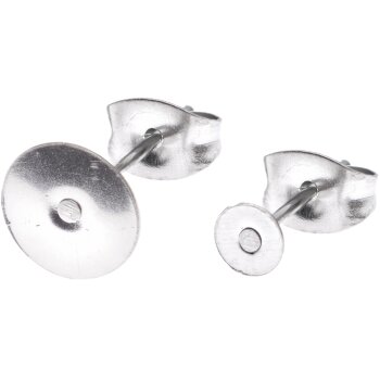 RICO Design Ohrstecker mit runder Klebefläche...