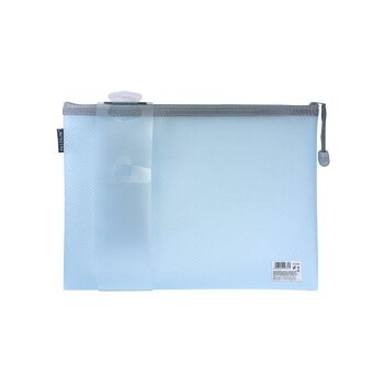 oxybag Obálka so zipsom A4 PASTELINI blue