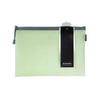oxybag Obálka so zipsom A4 PASTELINI green