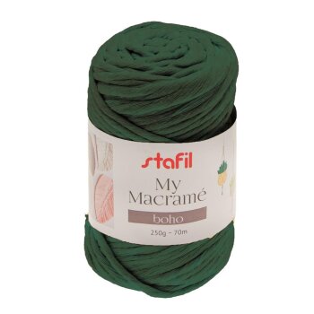 stafil My Macramé boho 250g 70m dunkelgrün