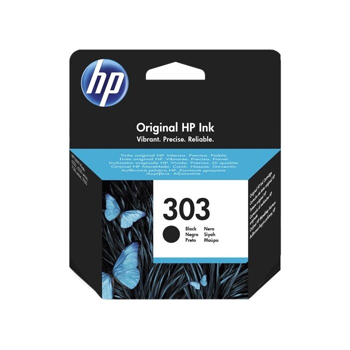 HP 303 Schwarz Druckerpatrone (T6N02AE)