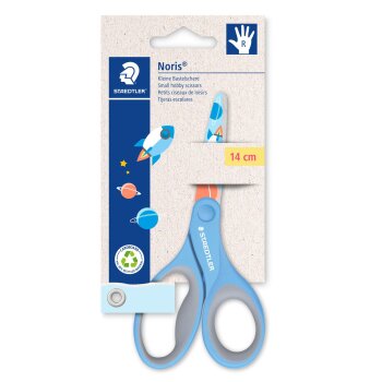STAEDTLER Noris 965 Bastelschere 14 cm blau "bright...