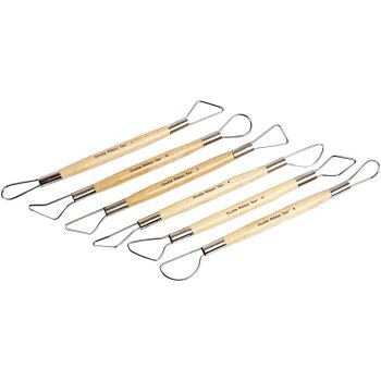 creativ company Ton-Schlingen 6er Set