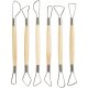 creativ company Ton-Schlingen 6er Set