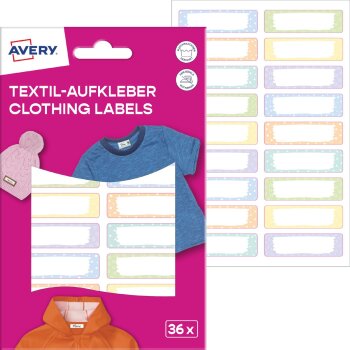 AVERY textilné štítky, 13 × 45...