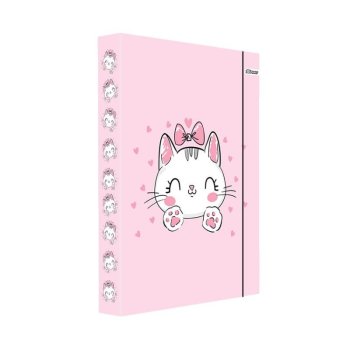 SPIRIT Heftbox A4 - Cute Kitten - pink