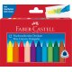 FABER-CASTELL trojhranné voskovky - 12 rôznych farieb