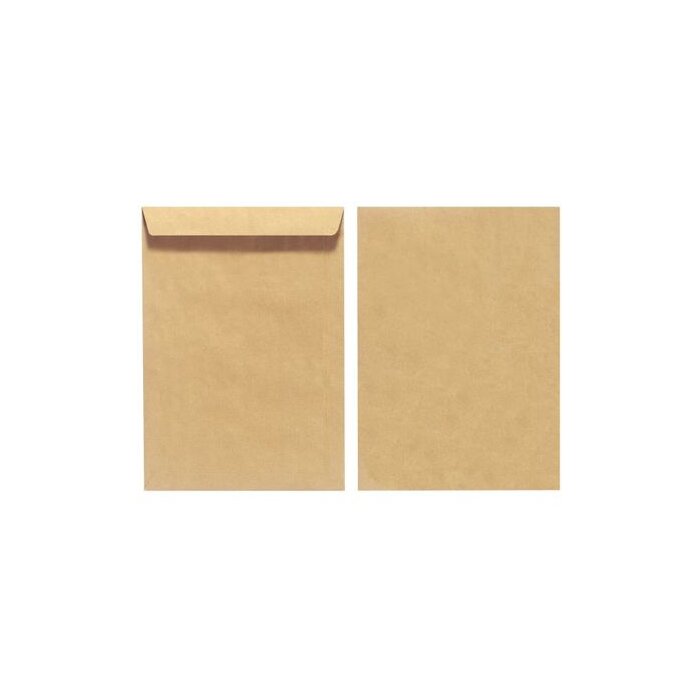 herlitz Versandtasche C4 ohne Fenster, braun 10er