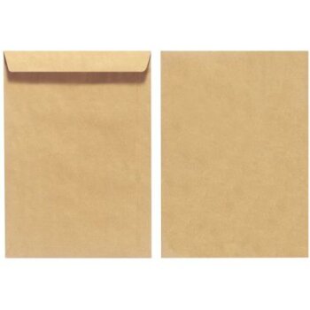 herlitz Versandtasche C4 ohne Fenster, braun 10er