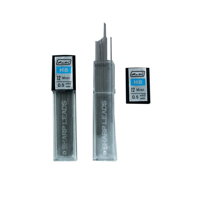 herlitz Druckbleistiftminen, Minenstärke: 0,5 mm