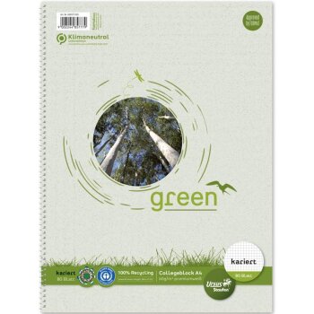 URSUS green špirálový blok College -...
