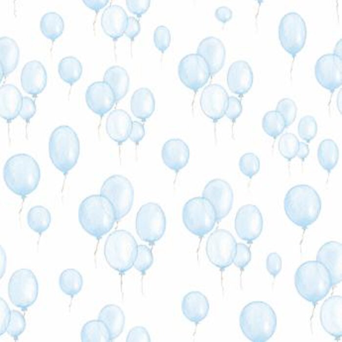 ti-flair papierové obrúsky 33 × 33 cm 20 ks Blue Ballons