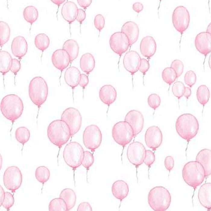 ti-flair Servietten 33 x 33 cm 20 Stück Pink Ballons