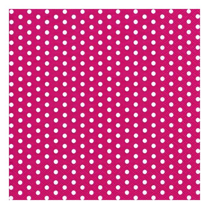 ti-flair Servietten 33 x 33 cm 20 Stück Pink Dots