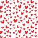 ti-flair papierové obrúsky 33 × 33 cm 20 ks Red Hearts