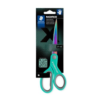 STAEDTLER NORIX 965 univerzálne nožnice 21 cm zelené