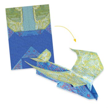 DJECO Origami roztiahni krídla kreatívna sada