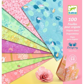 DJECO Origamiblätter Haru 100 Blatt