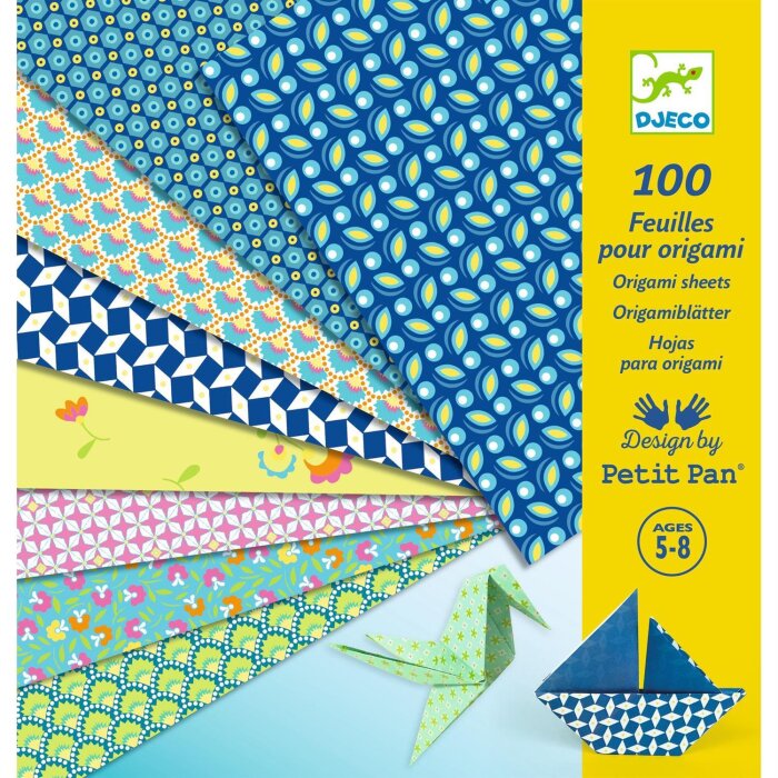 DJECO Origamiblätter Natsu 100 Blatt