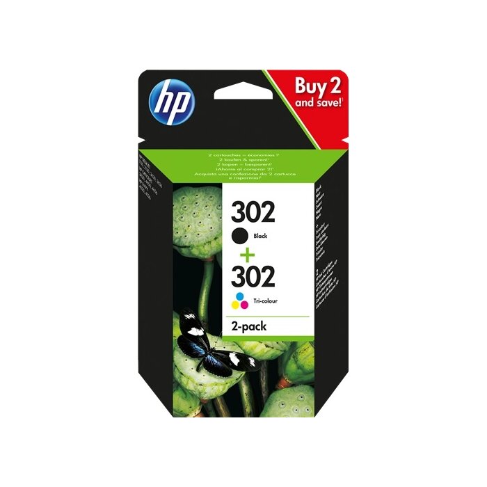HP  303 Multipack 2er Schwarz / Color (3YM92AE)