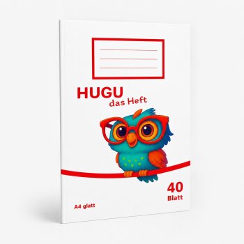 HUGU školský zošit A4 hladký...