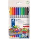 STAEDTLER Doppelfasermaler 10er Etui – Dick & Dünn