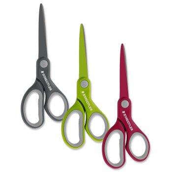 STAEDTLER Noris 965 remeselnícke nožnice 17 cm vínovo červené