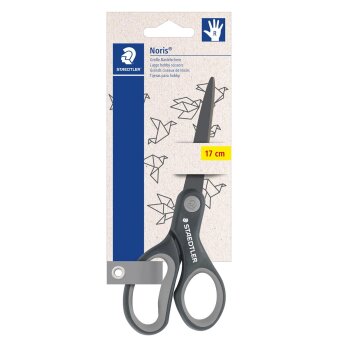 STAEDTLER Noris 965 Bastelschere 17 cm grau "dark...