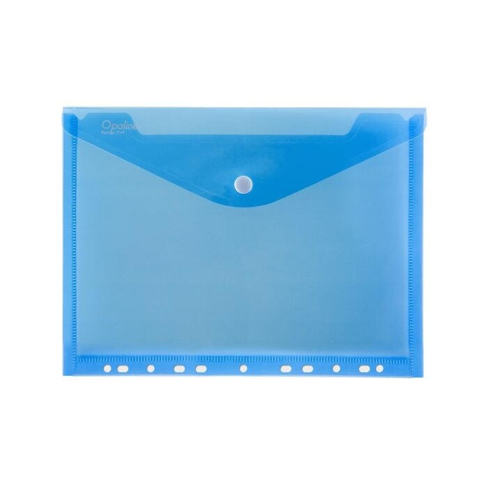 oxybag Dokumententasche mit Eurolochung A4 OPALINE blau