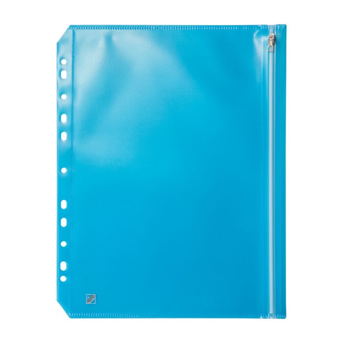 oxybag Dokumententasche mit Eurolochung A4 blau