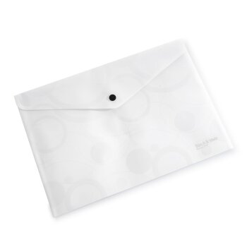 oxybag Obálka na dokumenty A4 Black and White biela