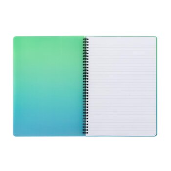 oxybag Collegeblock A4 PP liniert 60 Blatt OMBRE...