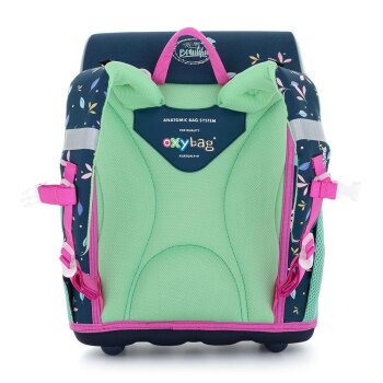 oxybag Školská taška PREMIUM COOL Butterfly purple