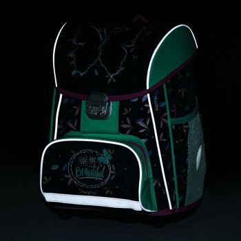 oxybag Školská taška PREMIUM COOL Butterfly purple