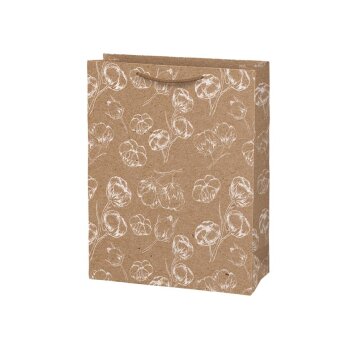 MFP Geschenkstasche 260 x 340 x 140 mm KRAFT Blume